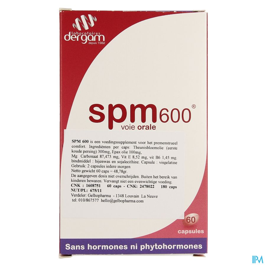 Spm 600 Dergam Caps 60 2