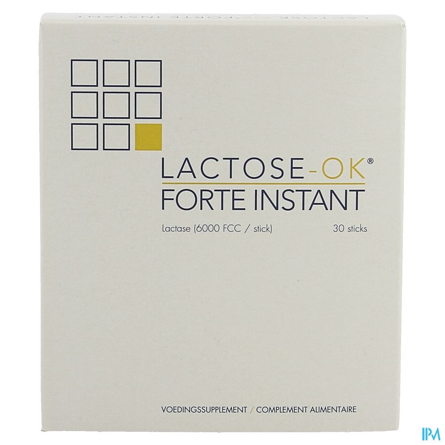 Lactose Ok Forte Instant Sticks 30 5762 Revogan 1