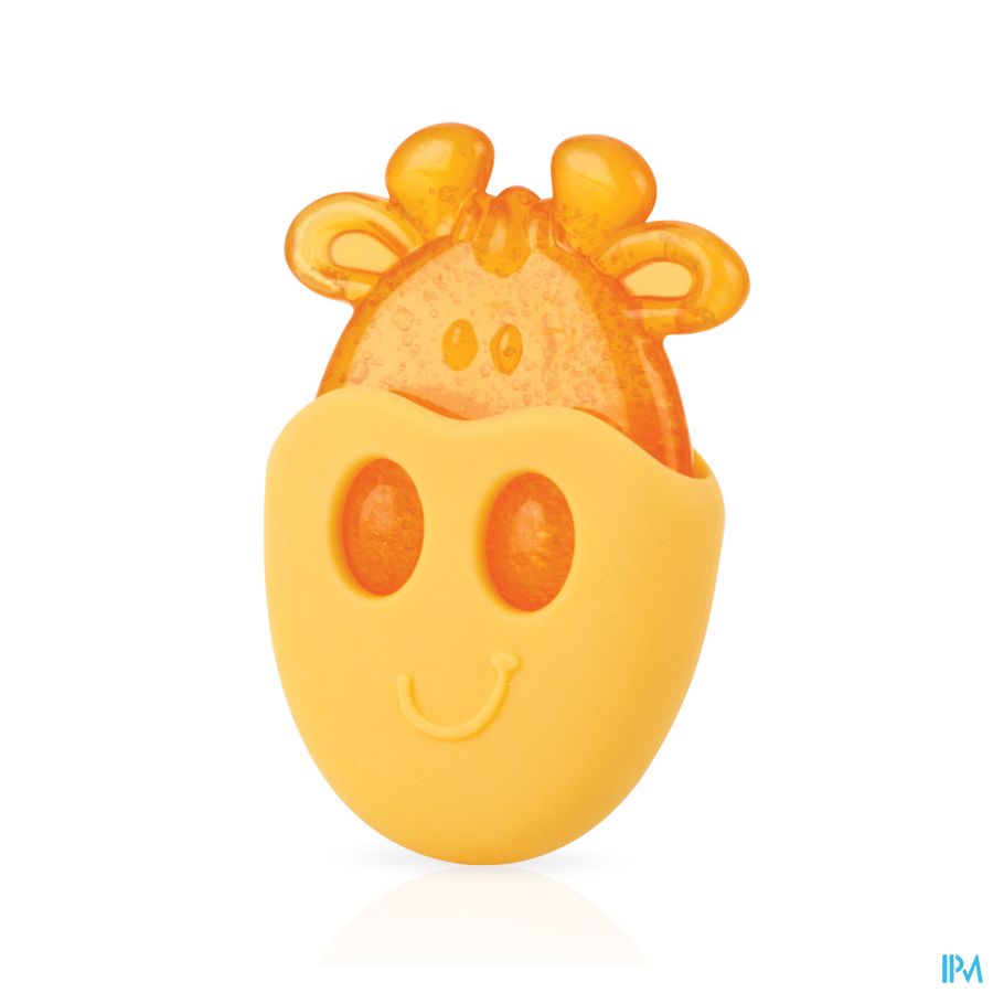 Nûby Koelbijtfiguur diertjes met beschermhoes - 3m+ 5