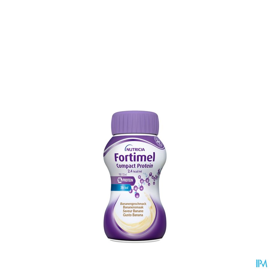 Fortimel Compact Protein 2.4kcal Banane 4x125ml 6