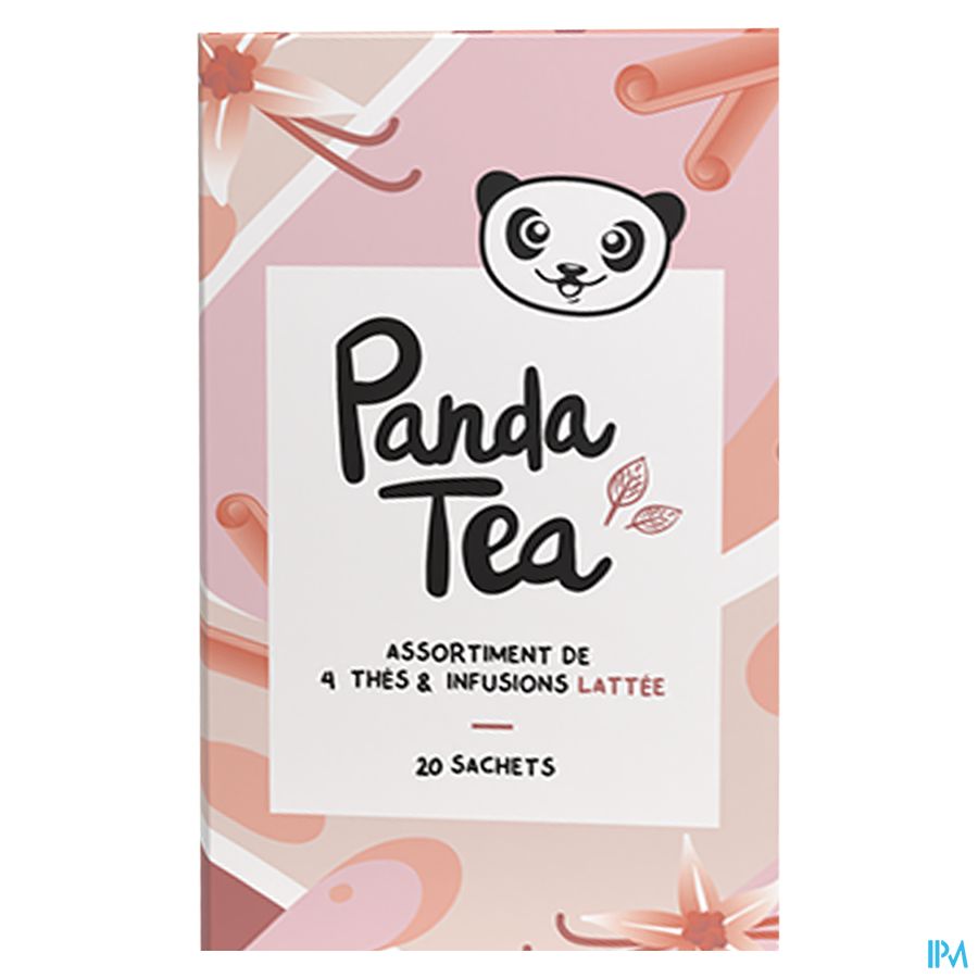 Panda Tea Coffret Latte Zakjes 20 1