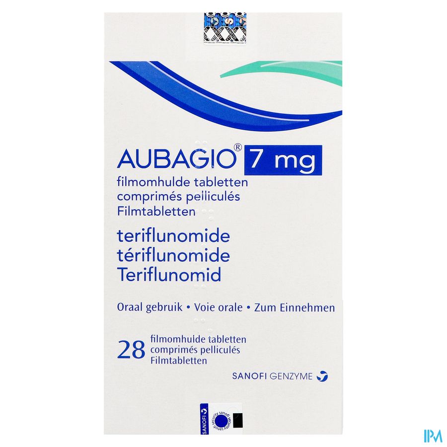 Aubagio 7mg Comp Pell 28 X 7mg Aubagio 7mg Comp Pell 28 X 7mg