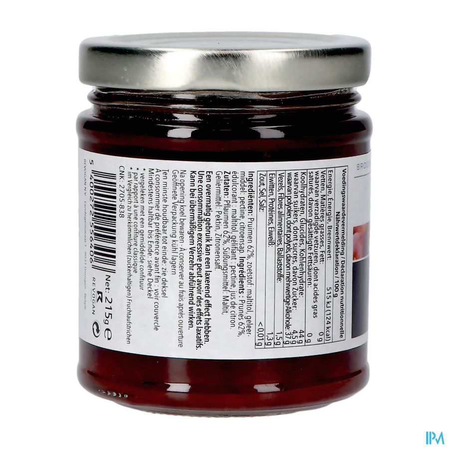 Prodia Broodbeleg Extra Pruimen 215g 5640 Revogan 1