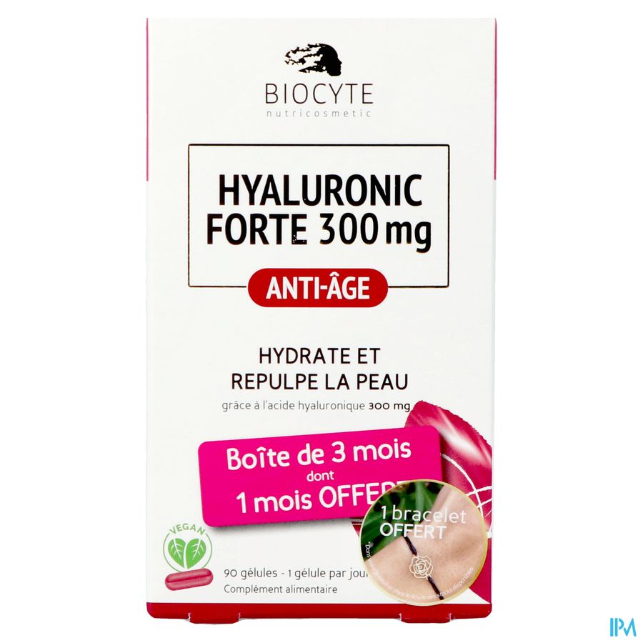 Biocyte Hyaluronic Forte 300mg Caps 90 Nf Blister 1