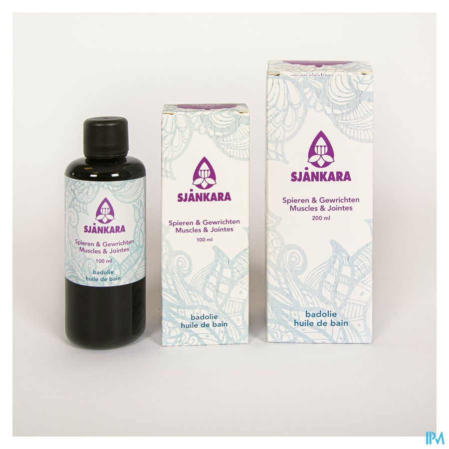 Sjankara Spieren & Gewrichten Badolie 100ml Sjankara Spieren & Gewrichten Badolie 100ml