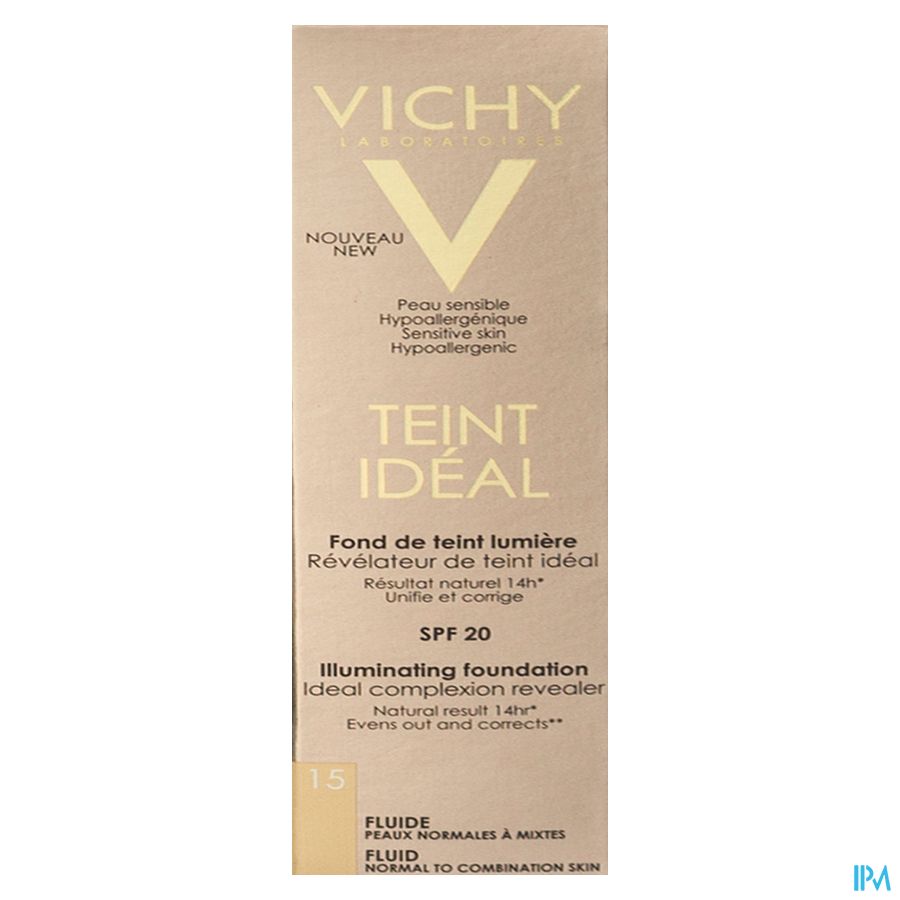 Vichy Fdt Teint Ideal Fluide 15 30ml Vichy Fdt Teint Ideal Fluide 15 30ml