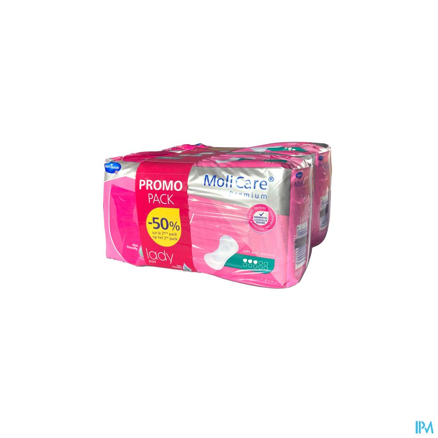 Molicare Premium Lady Pad 3 Drops 2x14 Promopack