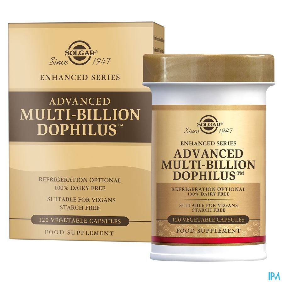 Solgar Advanced Multi-billion Dophilus V-caps 120 Solgar Advanced Multi-billion Dophilus V-caps 120