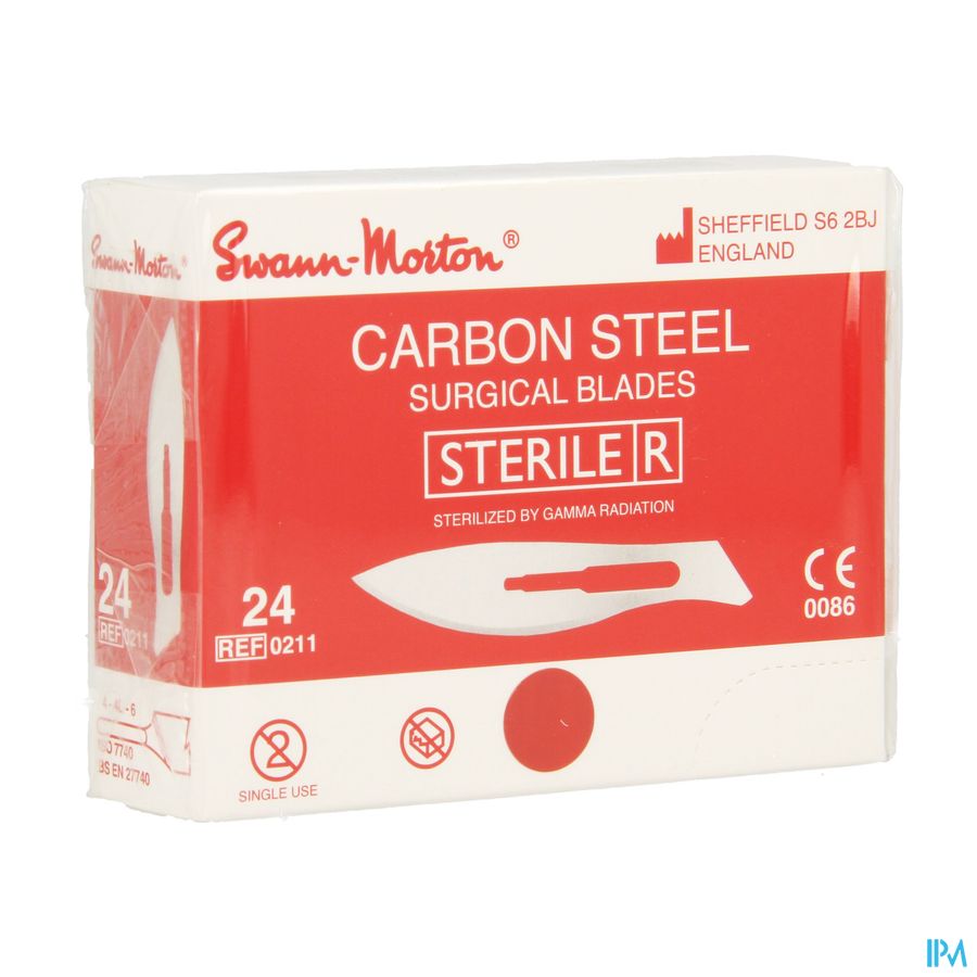 Scalpel Mesjes S.m Ster N24 100 Scalpel Mesjes S.m Ster N24 100