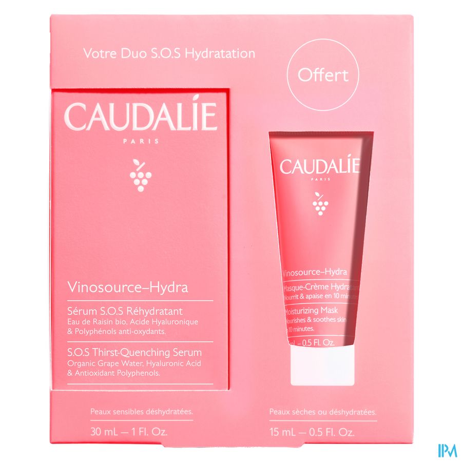 Caudalie Set Vinosource Hydra 2 Prod