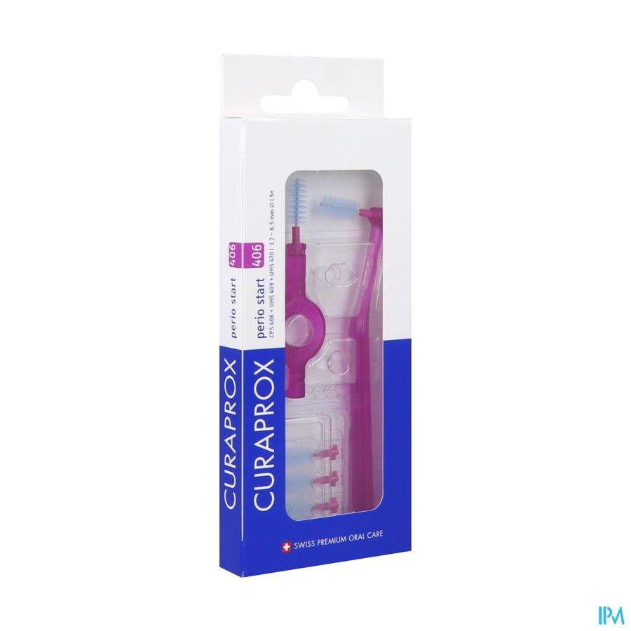Curaprox Cps 406 Perio Start Set Fuchsia