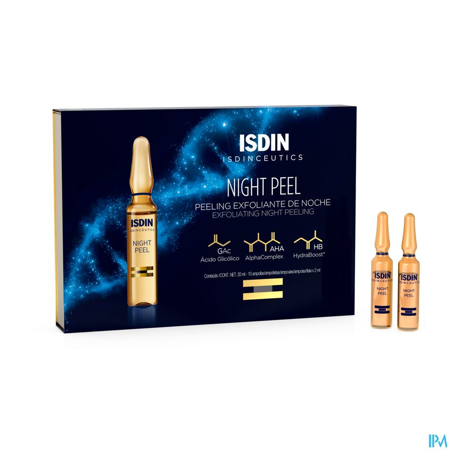 Isdinceutics Night Peel Amp 10x2ml 1