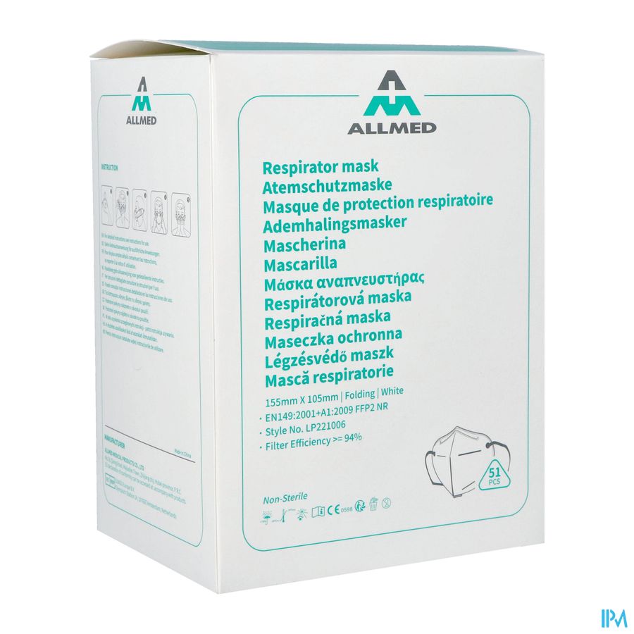 Respirator Masker Ffp2 Doos 51 9920800