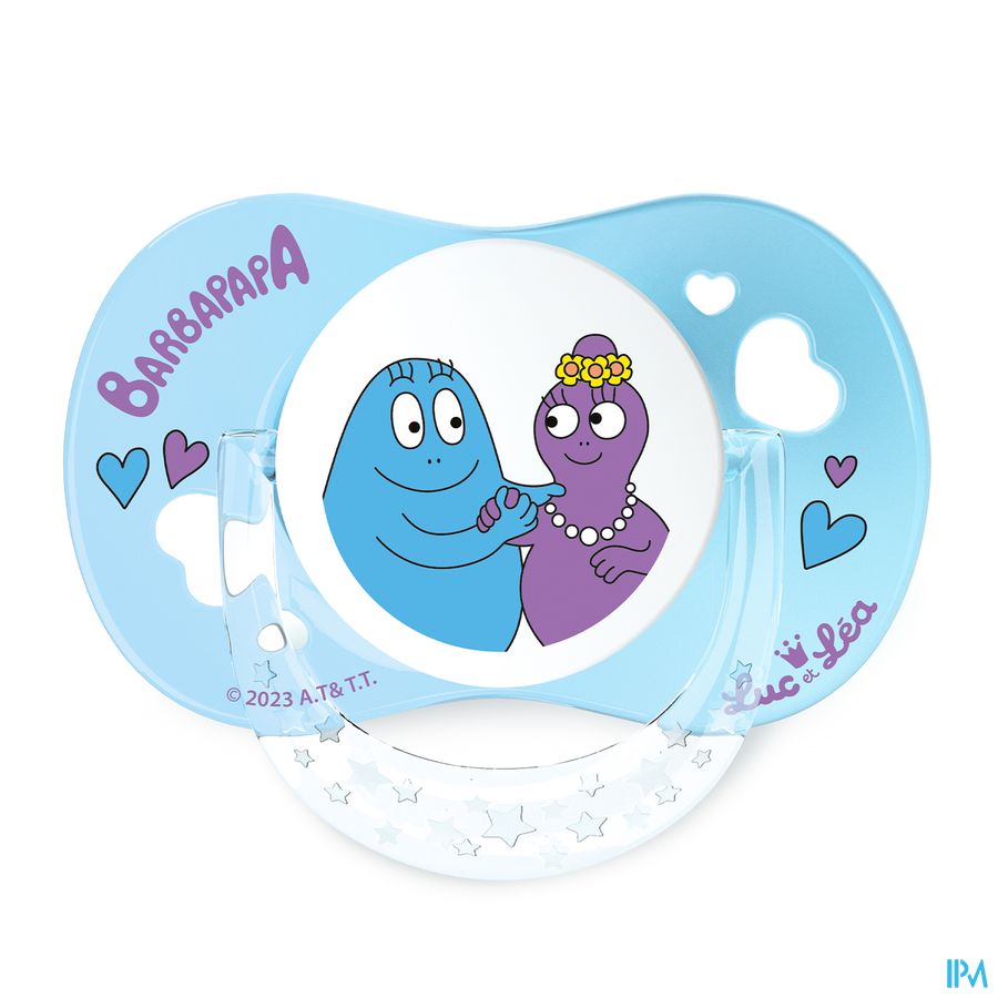 Luc&lea Duo Fopspeen Ana 18m Barbapapa Ring 2 4