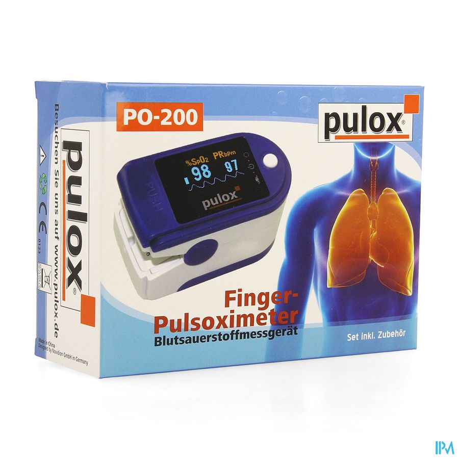 Pulox Po-200 Saturatiemeter Pulox Po-200 Saturatiemeter
