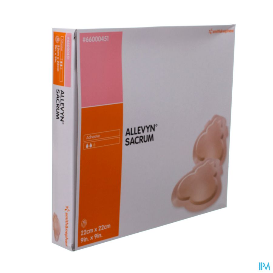 Allevyn Sacrum Verb Hydrocel. 22cm 10 66000451 Allevyn Sacrum Verb Hydrocel. 22cm 10 66000451