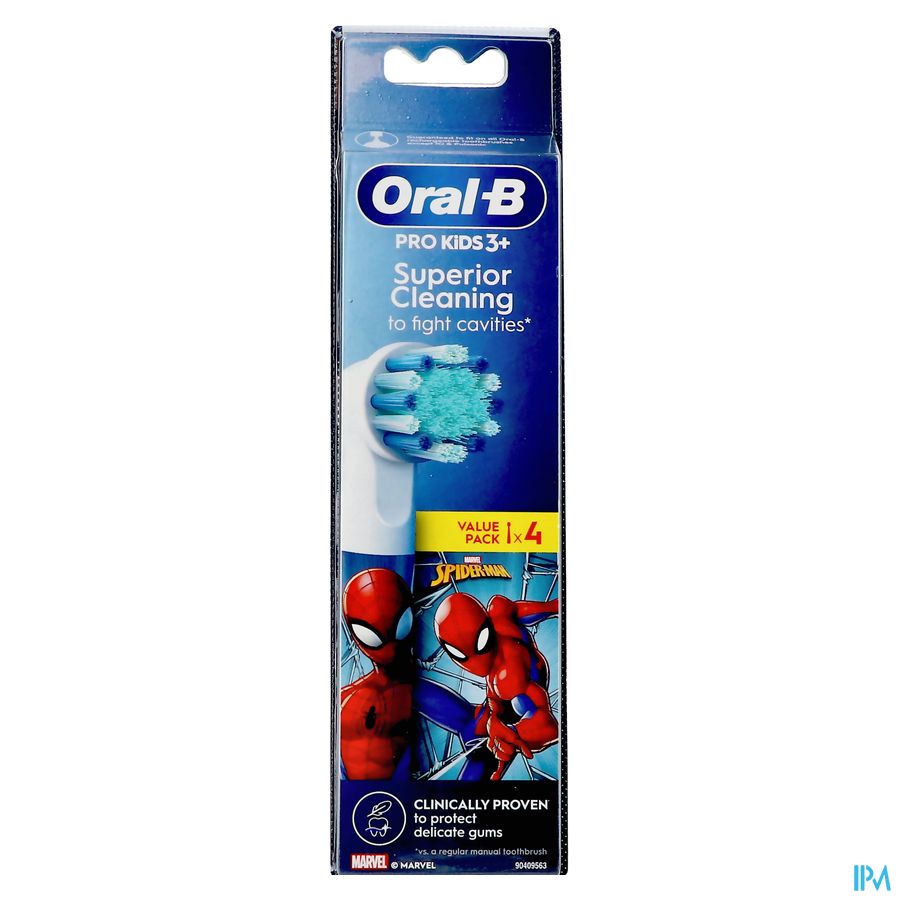 Oral-b Refill Kids Spiderman 4 2