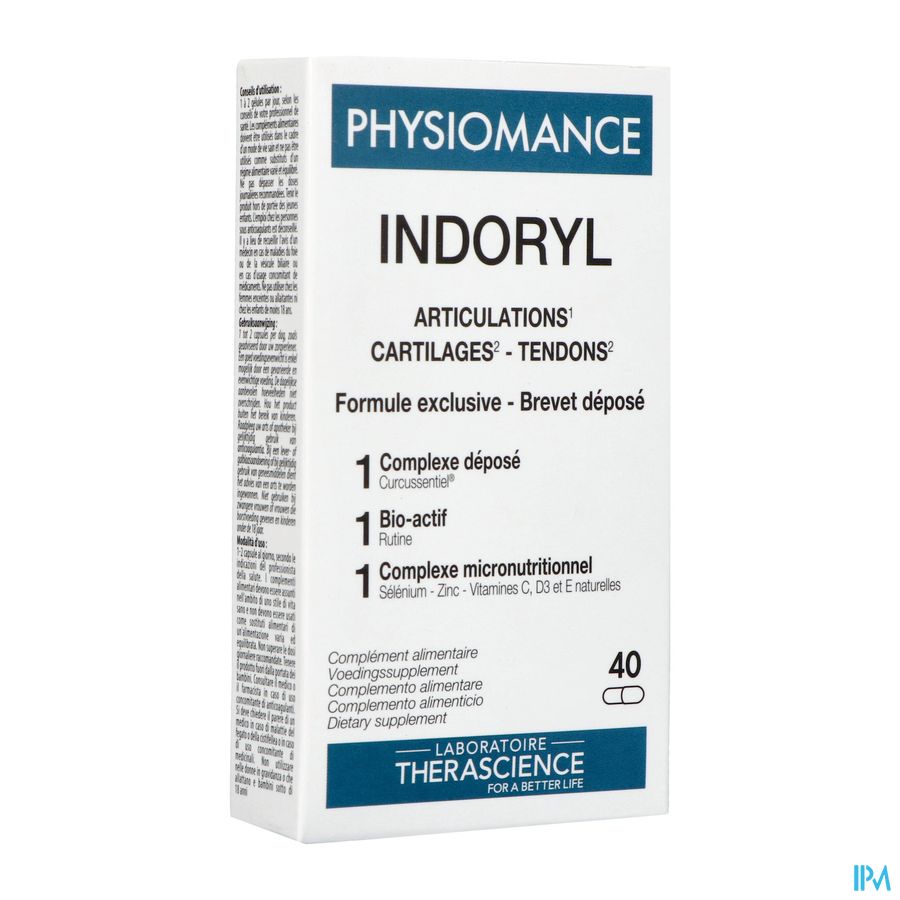 Indoryl Caps 40 Physiomance Phy382b Indoryl Caps 40 Physiomance Phy382b