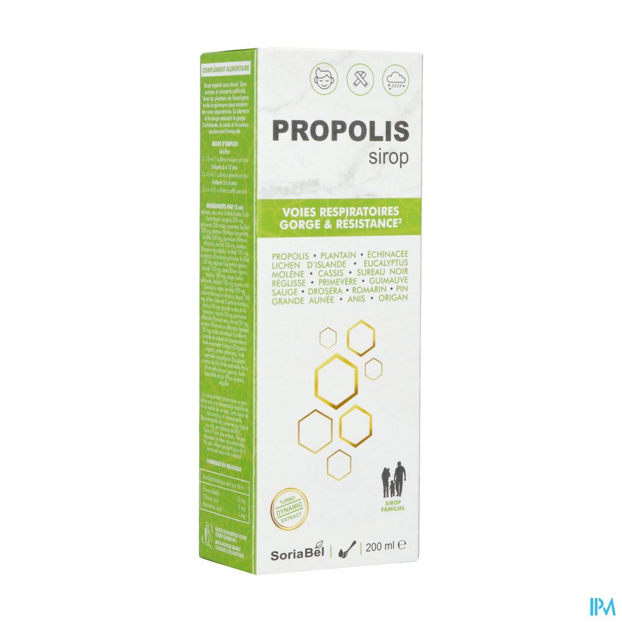 Soria Sirop Propolis Fl 200ml Soria Sirop Propolis Fl 200ml
