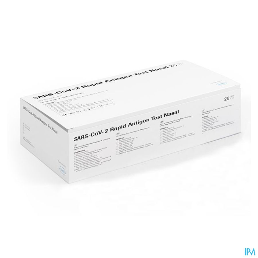 Sars-cov-2 Rapid Antigen Nasal Test 25 Roche Sars-cov-2 Rapid Antigen Nasal Test 25 Roche
