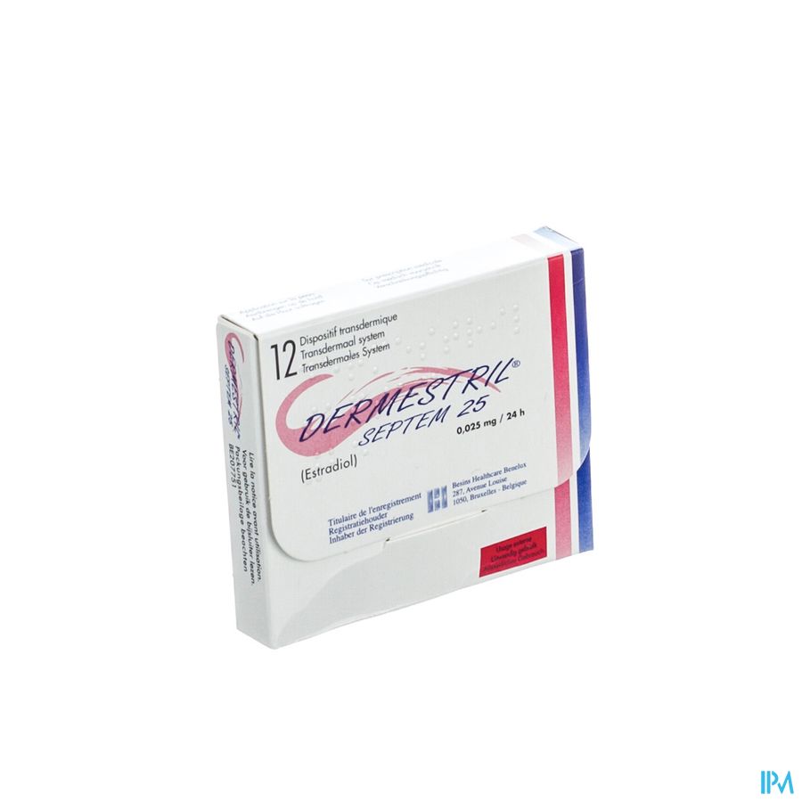Dermestril Septem 25 Mcg Patches 12 Dermestril Septem 25 Mcg Patches 12