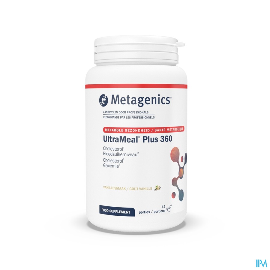 Ultrameal Plus 360 Vanille Pot 728g Metagenics