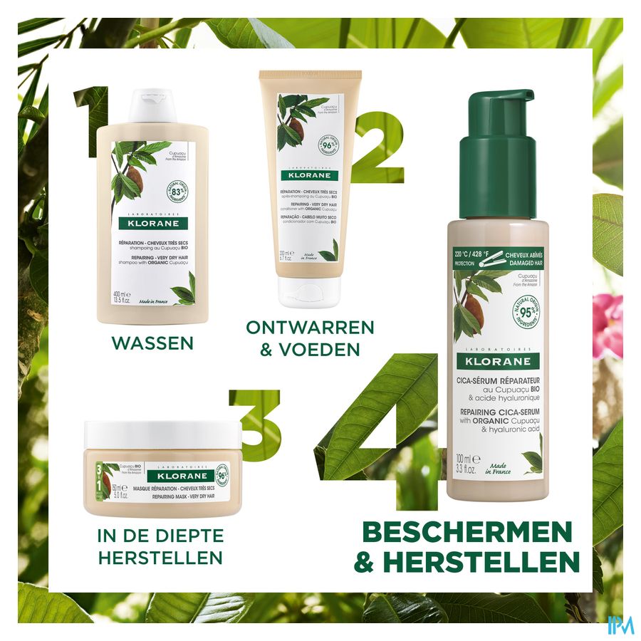 Klorane Capil. Cica Serum Herstel. Cupuacu 100ml 6