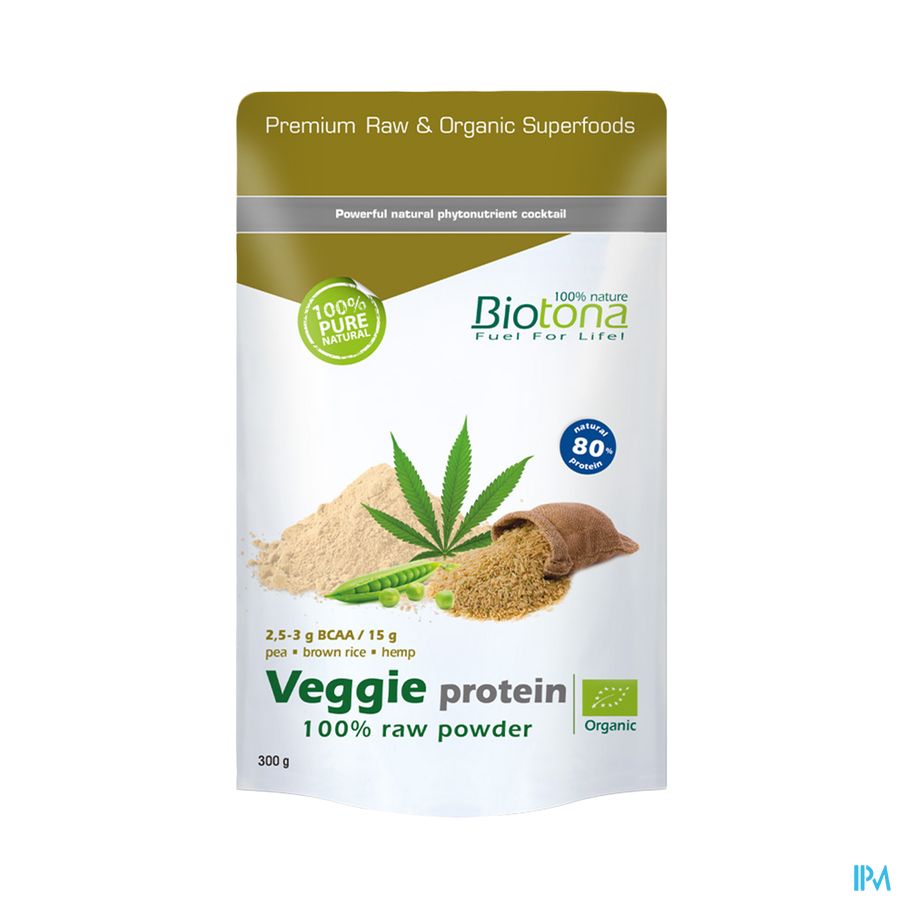 Biotona Veggie Protein Raw Bio Pdr 300g