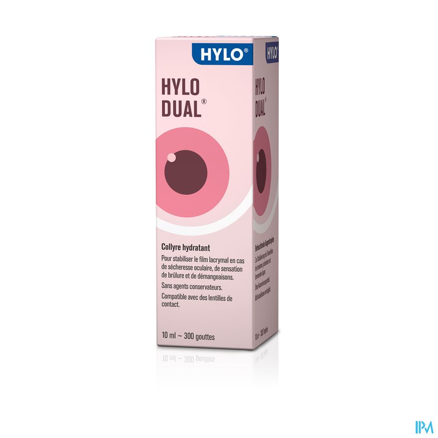 HYLO-Dual Gutt Oculaires 10Ml HYLO-Dual Gutt Oculaires 10Ml