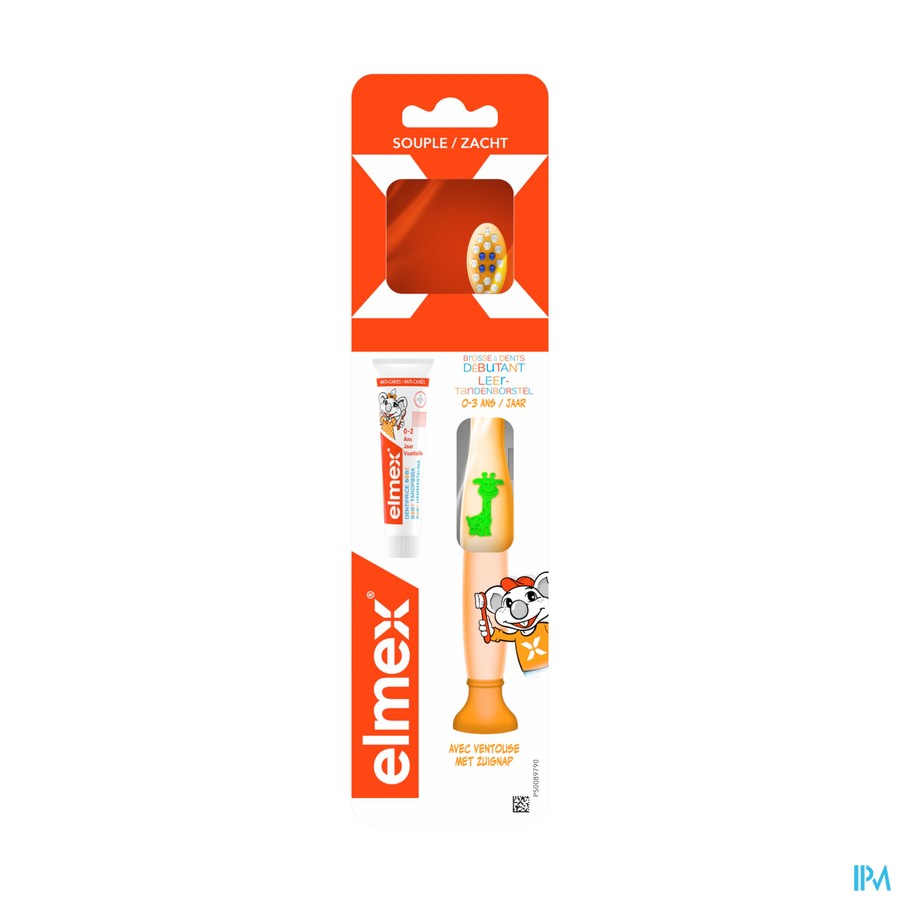 Elmex Brosse Dents Debutant 0-3a Souple Nf