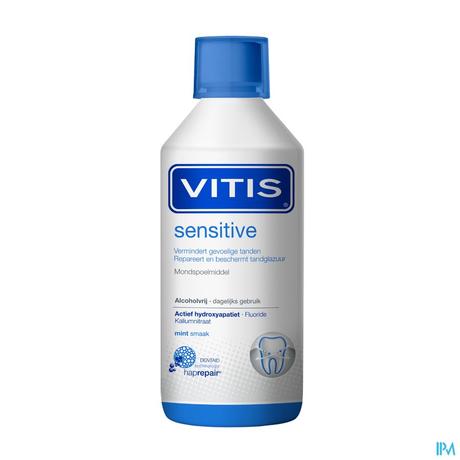 Vitis Sensitive Mondspoelmiddel 500ml Vitis Sensitive Mondspoelmiddel 500ml