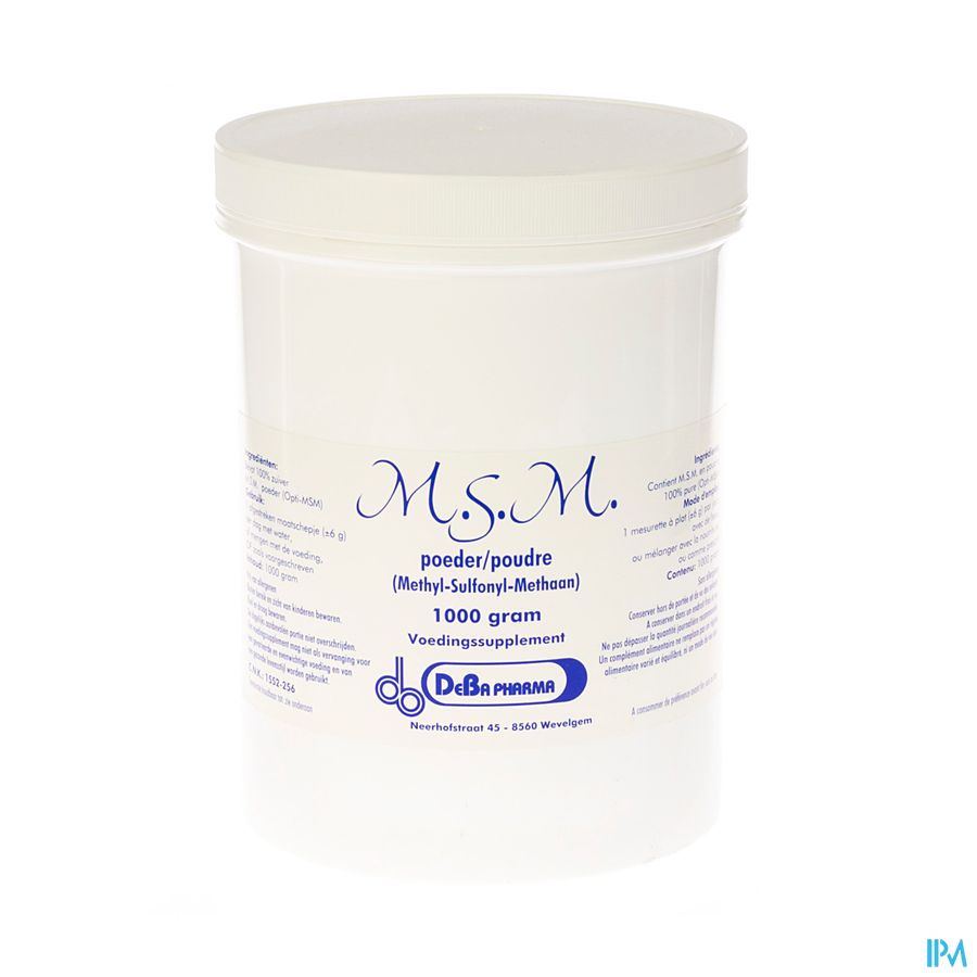 Msm Pdr Soluble/ Oplosb 1kg Deba 2
