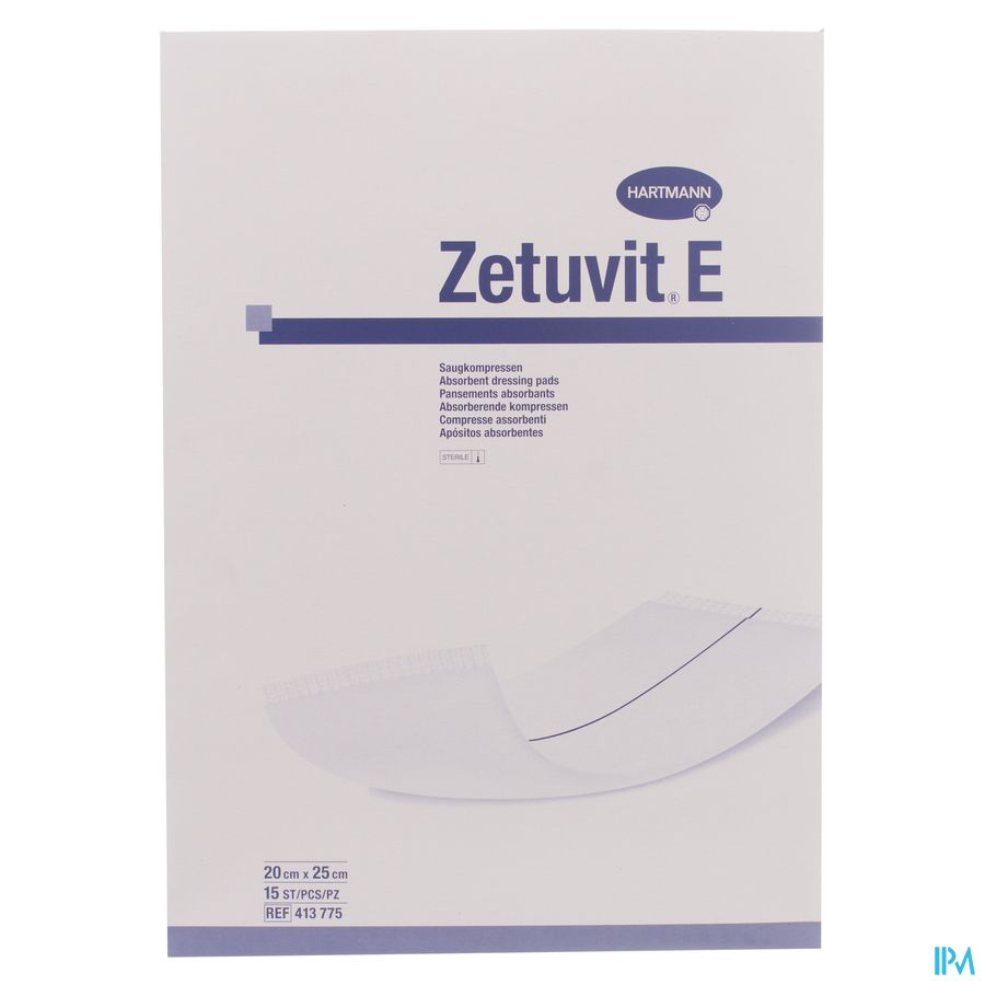 Zetuvit E 20x25cm St. 15 P/s 2