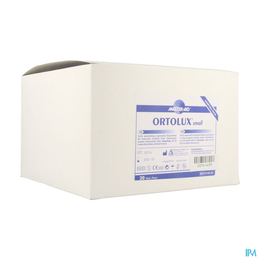Ortolux Small Compresse Oculaire 20 70106