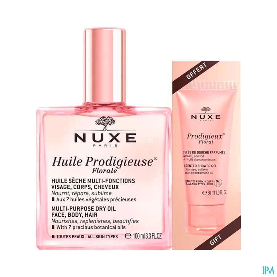 Nuxe Huile Prodigieuse 100ml+show Gel Floral 30ml