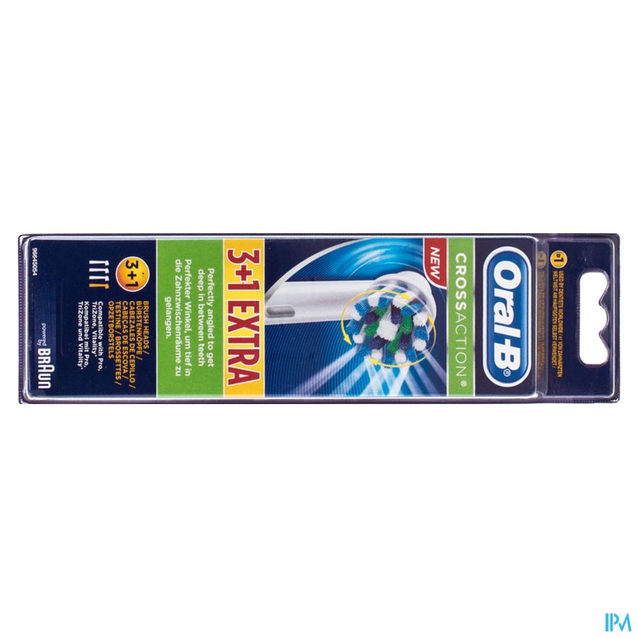 Oral-b Refill Crossaction 3+1