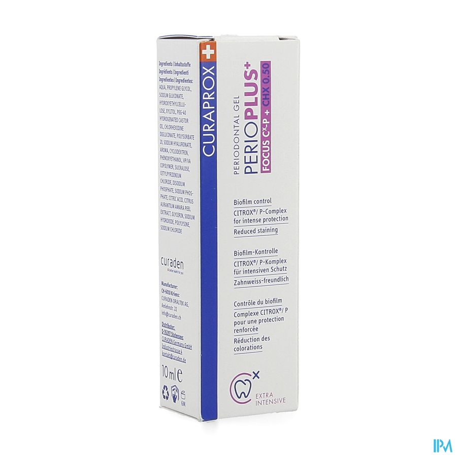 Curaprox Perioplus Focus Gel Tube 10ml