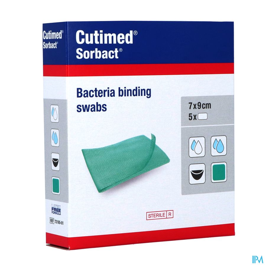 Cutimed Sorbact Kp 7x 9cm 5 7216501 1