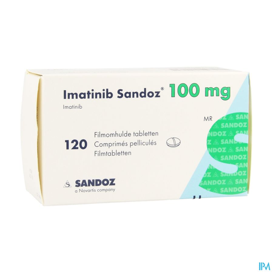 Imatinib Sandoz 100mg Comp Pell 120 X 100mg Imatinib Sandoz 100mg Comp Pell 120 X 100mg