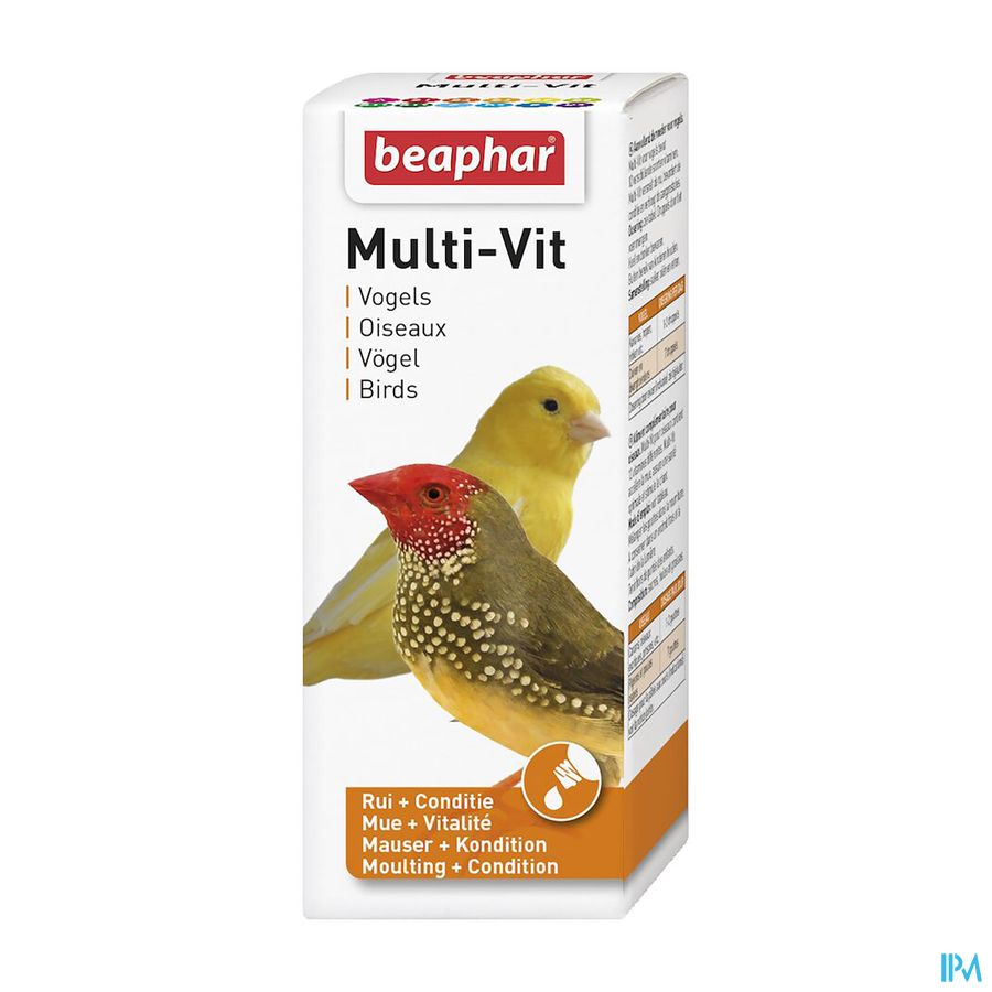 Beaphar Multi-vit Vogels 50ml
