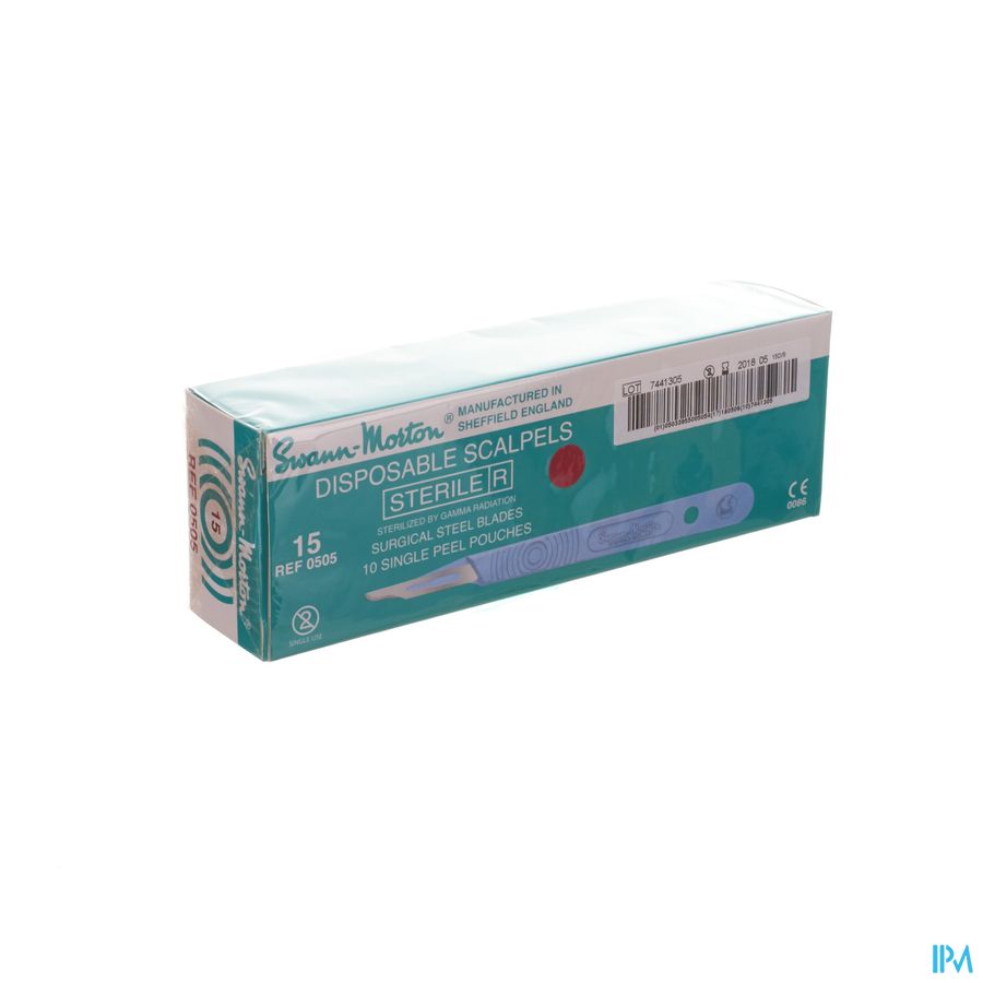 Scalpel S.m Disposable Steriel Nr15 10 Scalpel S.m Disposable Steriel Nr15 10