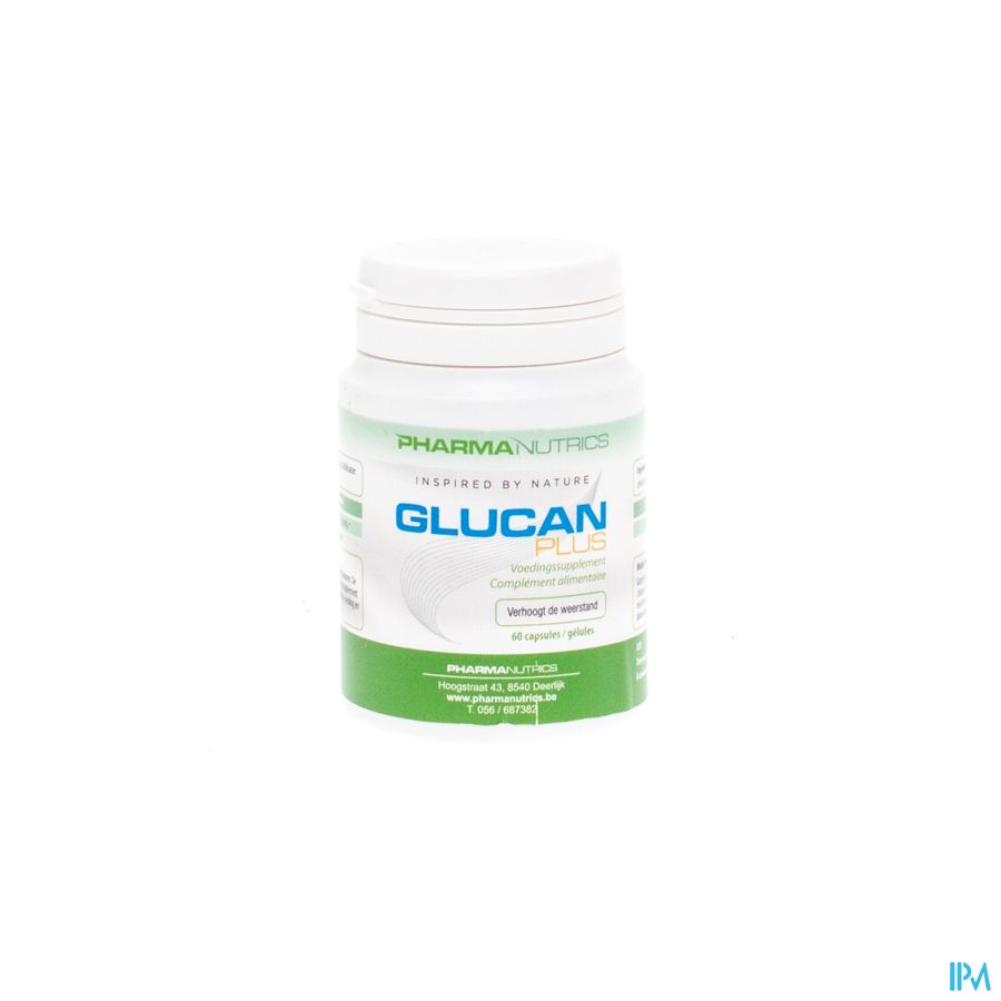 Glucan Plus Caps 60 Pharmanutrics 1