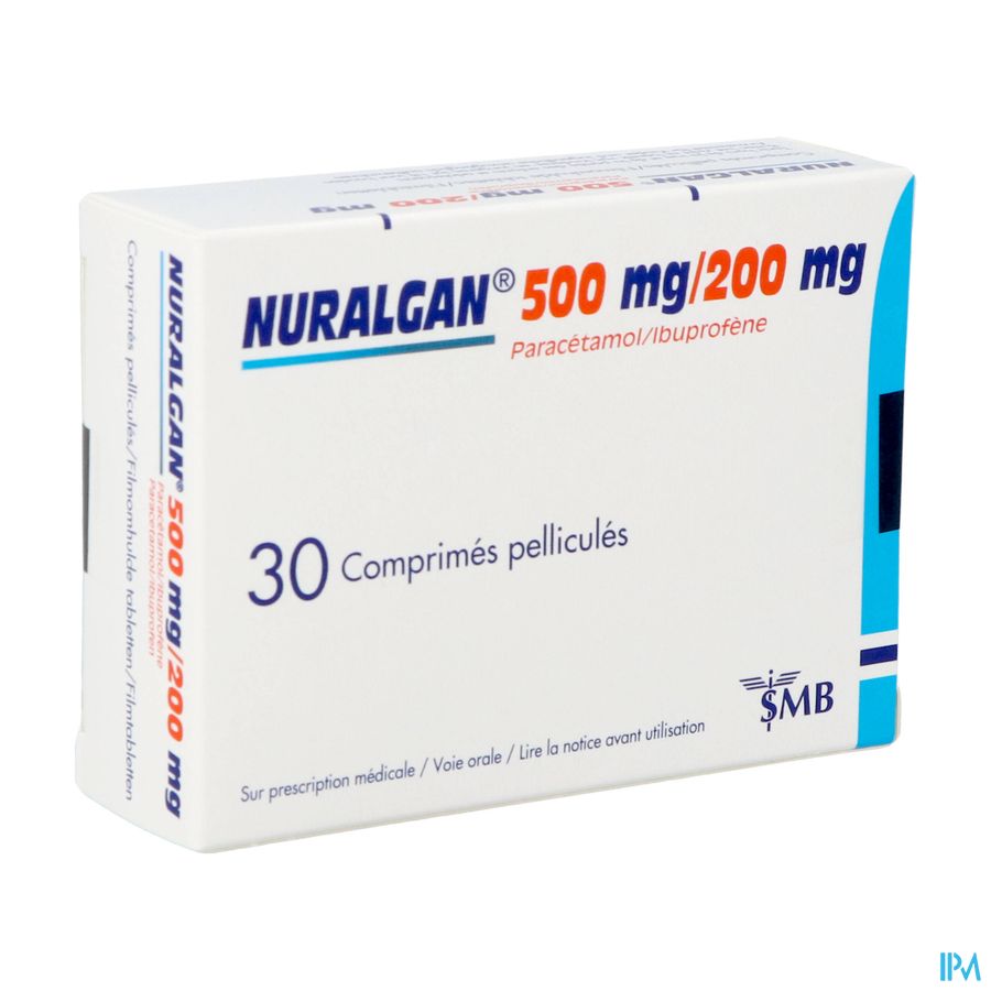 Nuralgan 500mg/200mg Comp Pell 30 Nuralgan 500mg/200mg Comp Pell 30