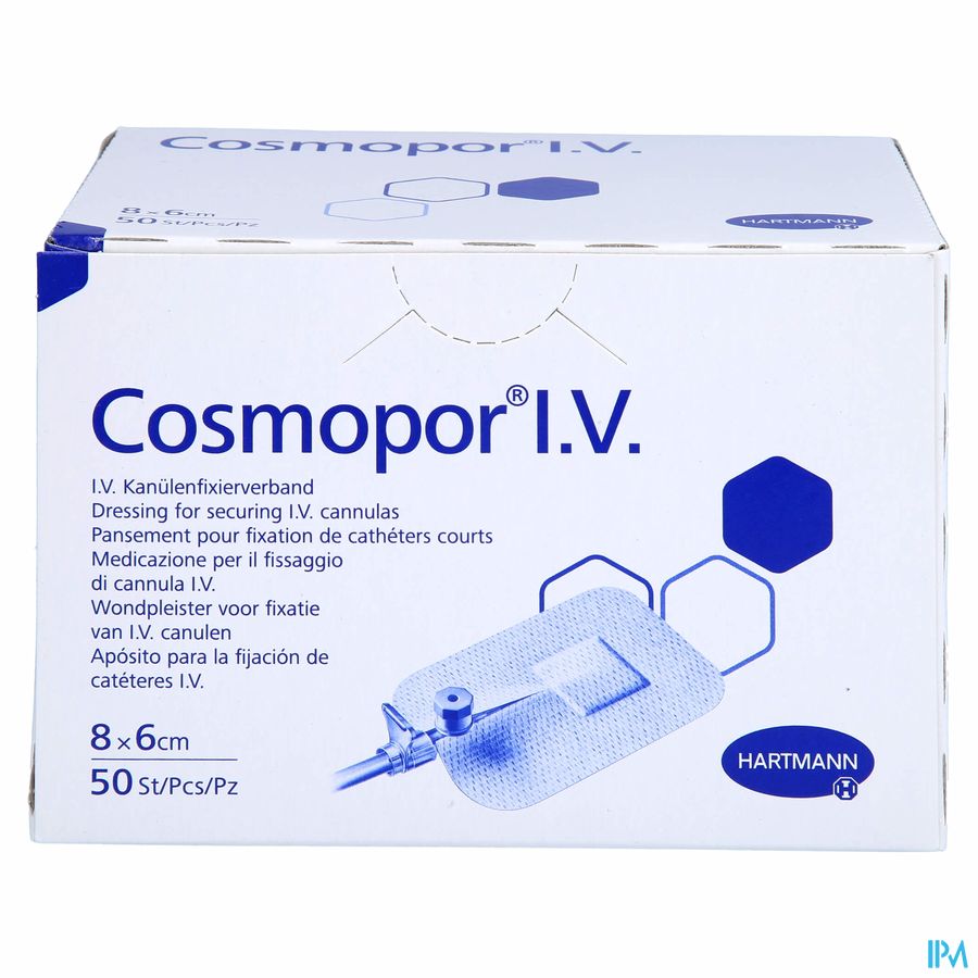 Hartmann Cosmopor I.v. 6x8cm 50 P/s 3