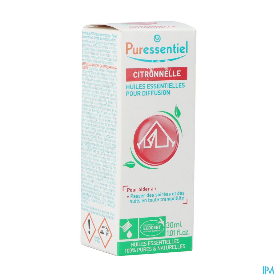 Puressentiel Diffusion Citronelle Complexe Fl 30ml Puressentiel Diffusion Citronelle Complexe Fl 30ml
