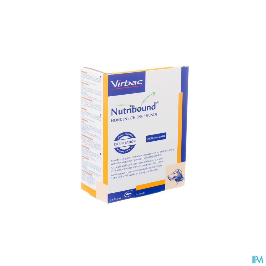 Nutribound Dog Tripack Susp Buva 3x150ml Nutribound Dog Tripack Susp Buva 3x150ml