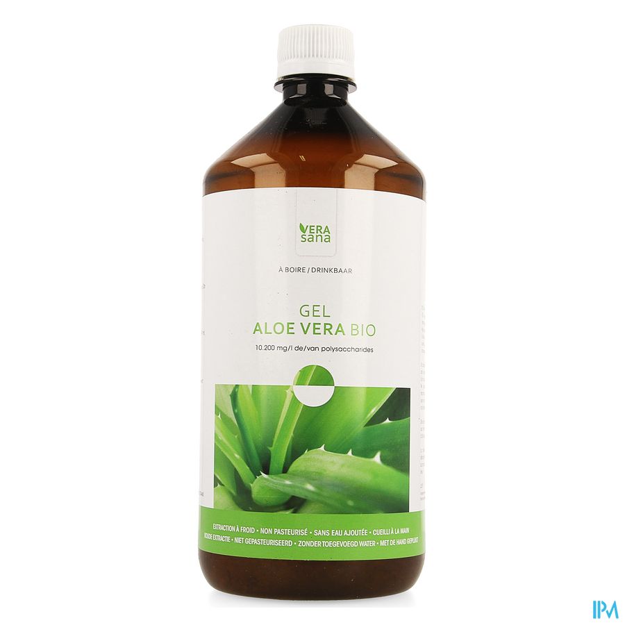 Gel Aloe Vera Bio 1l Vera Sana Gel Aloe Vera Bio 1l Vera Sana