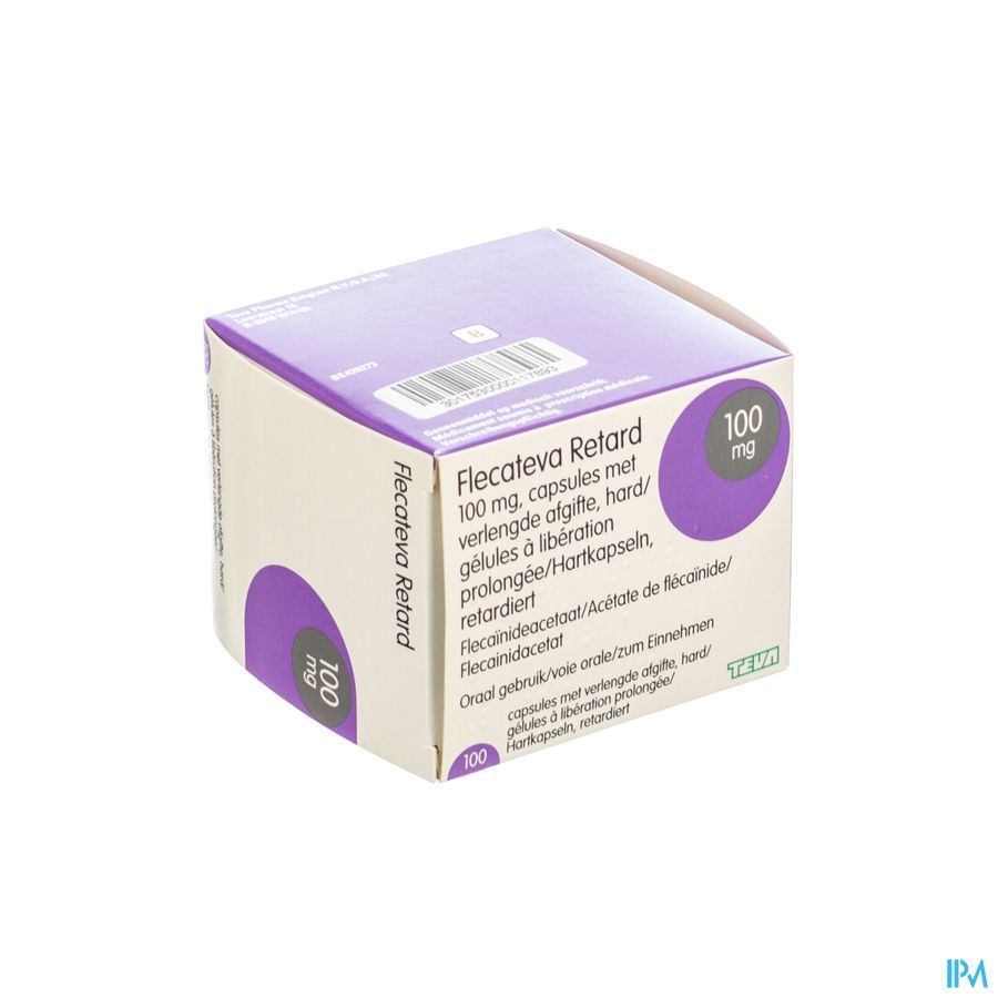 Flecateva Retard 100mg Caps Liber Prolonge 100 Flecateva Retard 100mg Caps Liber Prolonge 100