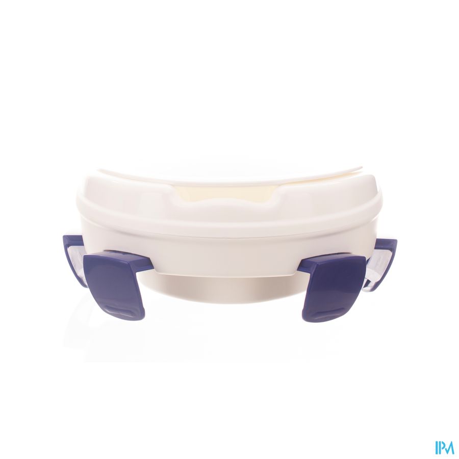 Homecare Toiletverhoger 11cm +deksel+fix. V1214722 Homecare Toiletverhoger 11cm +deksel+fix. V1214722