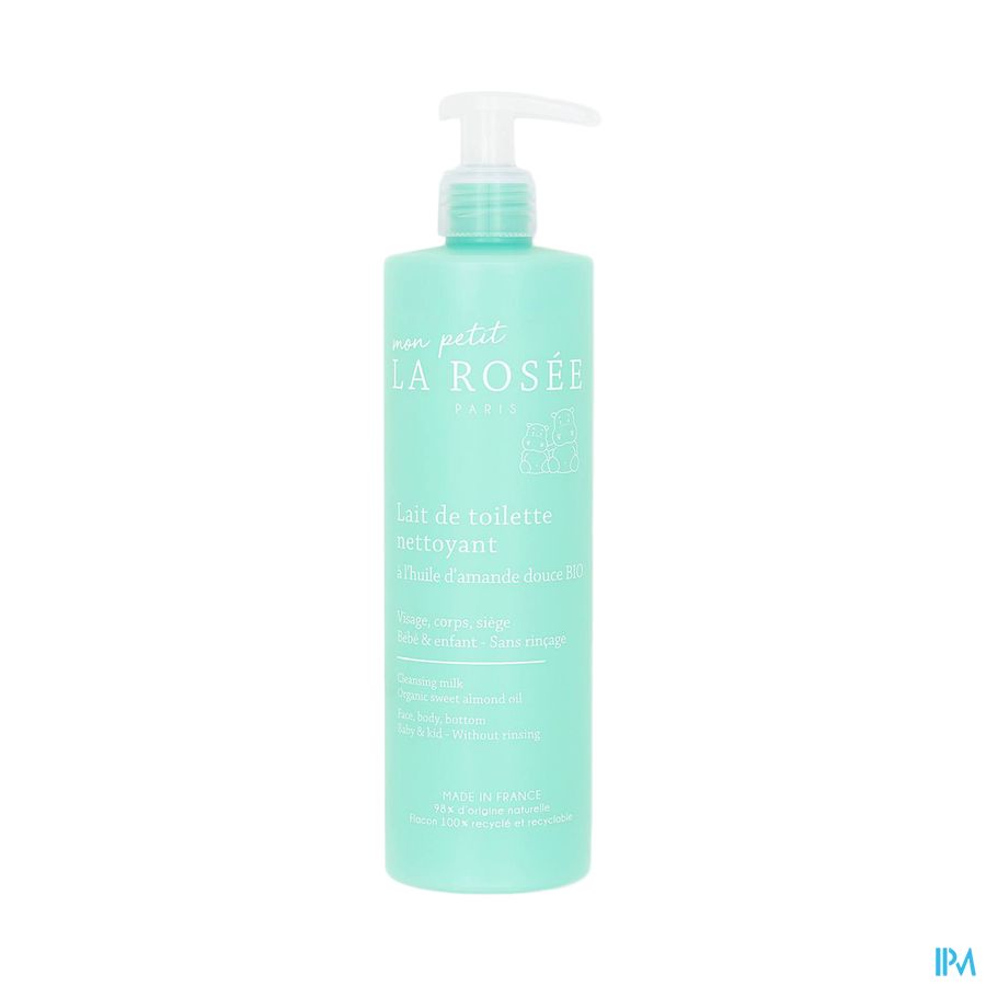 La Rosee Bb Reinigingsmelk Pompfl 400ml La Rosee Bb Reinigingsmelk Pompfl 400ml